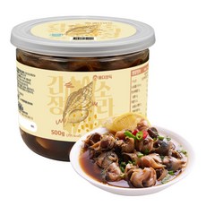 [소라장전문] 바다장독 소라장 간장소라장 반찬 각종 반찬류, 1개, 500g