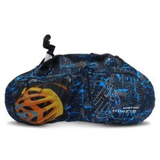 XPUSH兒童平衡車裝車包12寸通用滑步車背包裝車袋puky兒童平衡車收納袋腳踏車手提包, 黑藍款 平衡車手提包, 1個