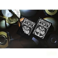 808 MAGIC BLACK CROWN PLAYING CARDS 魔術道具, 1個