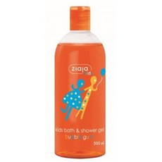 지아자 유아 바스 & 샤워젤 버블껌 폴란드 ziaja bubble Gum bath & shower gel 500ml, 1개