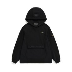 NATIONAL GEOGRAPHIC KIDS 케이투 k233UHD940 우븐 배색 후드티셔츠 CARBON BLACK 5003135659 232093