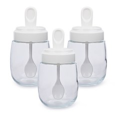 인블룸 간편한 양념통, 스푼형3P(화이트), 1개