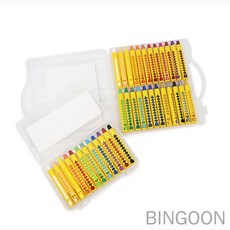 빈군 손에 묻지 않는 크레파스 어린이용 크레파스, 24색