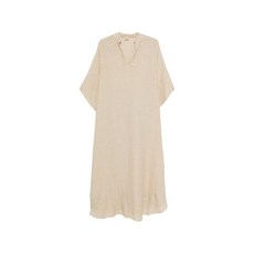 120퍼센트리노 V넥 시프트 드레스