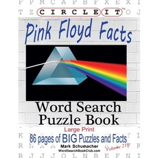 Circle It Pink Floyd Facts Word Search Puzzle Book Paperback, Lowry Global Media LLC