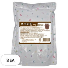 이홈베이킹 초코머핀믹스, 1kg, 8개