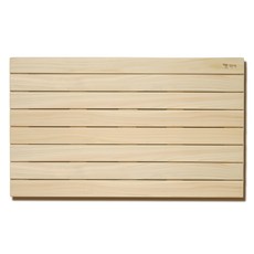 특가할인) 국내산 수제작 편백나무 원목 발판 화장실발판 욕실발판 현관발판 베란다발판, 옵션3번_ 대형 평 (85*50*3.5cm), 1개