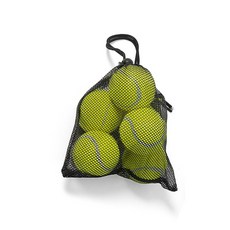 奢尚匯品 臺灣出貨 網球比賽訓練球 高彈力耐打 初學者成人兒童初級練習耐磨批發, （6只裝）網袋裝, 1個