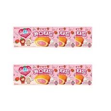 카스타드 스트로베리&요거트 26년 딸기시즌, 6개, 126g