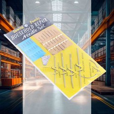 곡선바늘 10P 커브끝봉제 아크릴수선도구 곡면재봉용품 커브도구바느질 퀼트곡선니들 책제본커브니들