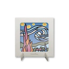 부모참여수업 모래놀이교구 칼라샌드 집콕놀이키트 데코샌드 액자 밤하늘의 소용돌이