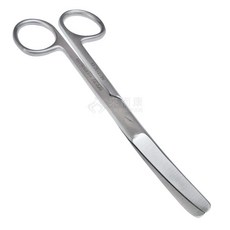 來而康 和豐 一般手術用彎頭剪刀 不鏽鋼材質 手動式器械 13132, 1個