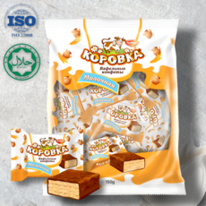 코로브카 밀크맛 웨이퍼 러시아 과자 초콜릿, 150g, 1개