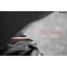 榮銓 APEXX RACING 六代戰專用 碳纖維壓花 後內土除煞車燈, 1個, 六代戰