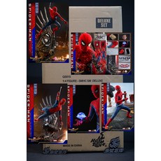 Hot Toys QS015 1/4 蜘蛛人 返校日 豪華版 彼得帕克 禿鷹 機械翅膀, 1個