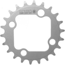Origin8 합금 블레이드 체인링 실버, 64mm / 4 bolt / 22t, 1개