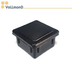 사각캡/각속/30x30/파이프캡/각파이프캡/PVC발, 1개