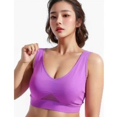 페이퍼플레인 빅사이즈 포함 메쉬 브라 브래지어