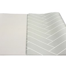 알파산업 양면 pvc 잘라쓰는 롤형 미끄럼방지 애견 강아지 반려견 펫 대형 특대형 발코니 베란다 거실 복도 형 롤 방수 바닥 매트 원빈산업, 양면 2 다크헤링+그레이, 1개