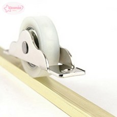 서락 고급아세탈 나일론평 36mm 호차바퀴