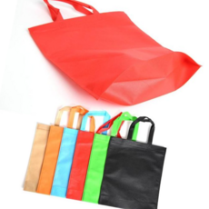 부직포가방 보조가방 신발주머니 장바구니, 베이지