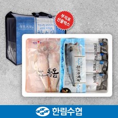 제주 한림수협 갈치&옥돔&고등어 혼합 선물세트 3호 / 갈치 300g*2팩+옥돔 160g*2팩+고등어 120g*5팩+부직포가방 증정, 1개