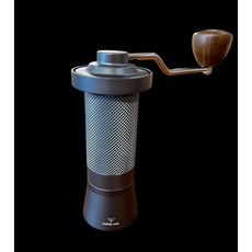 Coffee Map 專利研發手搖磨豆機 手沖咖啡 便利攜帶, 黑灰色（小）,25g小磨, 1個