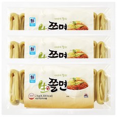 대림선 생쫄면 사리, 3개, 2kg
