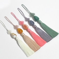 아라 둥근옥노리개 한복장신구 한복소품 악세사리 B014