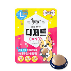 강아지 관절연골건강 애견캔디 L 애완견영양제 개, 치킨, 21g, 1개