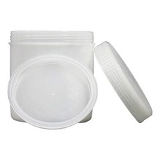 과학실험교구 완전밀폐 보관용기 광구 시약병/ 체험과학 교육기관 보관통 시약튜브, 1개, 불투명 화이트 300ml