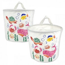 스텐실 꾸며만들기-둥근원기둥 에코정리함(채색도구 포함 7종 택1), 5.여름, 1개