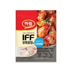하림 무항생제 IFF 닭볶음탕용(도리육) 1kg 2봉, 하림 IFF 닭도리육(절단육) 1kg 2봉, 2개