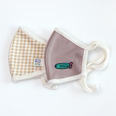 孩童純棉口罩組 2入