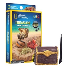 과학체험 금 보물 원석 발굴 놀이교구 화석키트 과학교실 광물찾기 놀이과학 학습교구, 1개