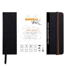 로디아 RHODIA 캘리그라피 패드 250g A5 148x210mm 아트북