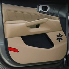 카우라 2025 쏘렌토 페이스리프트 도어커버 차량 용품, 올리브브라운