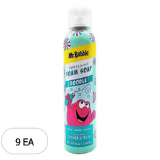 미스터버블 페파민트 베이비 폼솝, 236ml, 9개
