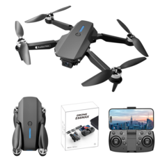 HHSSL E88 MAX 고성능 초보용 드론 / 비행시간 30분 / 브러시리스 모터 / 듀얼 카메라 / 한글 설명서, 블랙 드론 세트, 1개