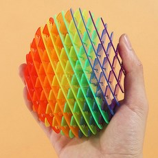 가온로그 우주벌레 피젯 와플 야광 레인보우 벌집 남아장난감, 3000빅와플 야광 랜덤