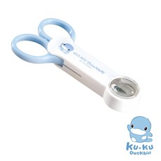 酷咕鴨 嬰兒放大鏡剪刀, 1支
