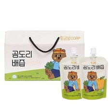 황금밭 곰도리 곰보배추 배도라지즙 배즙 선물박스 100mlx30포, 100ml, 30개