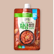 풀무원 고기 쌈밥 드레싱 저당쌈장 고소한맛 180g, 1개