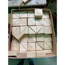 紐西蘭松木DIY木料 三角形, 20個