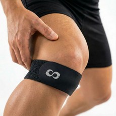 코어액틱스 은나노 프리액티브 무릎보호대 슬개골 슬개건 보호대, 블랙, 2개