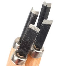 조각공구 목공조각도 조각칼 세트 목공용칼 목공공구, 4P