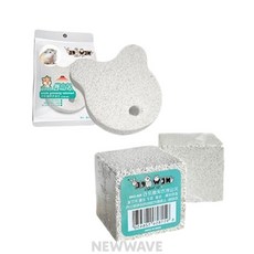 소동물 화산암 이갈이 스톤, 사이즈, 사각