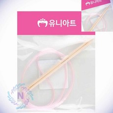 더에스 우드 대바늘 3.5mm 뜨개질바늘 뜨개대바늘 나무바늘