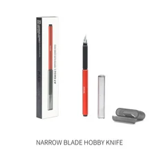 DSPIAE 알루미늄 합금 광폭 또는 좁은 날 취미 칼, 01 빠른, 02 AT-DK02