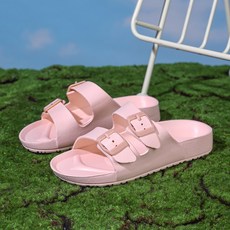 커플용남녀공용 더블버클여름데일리 슬리퍼